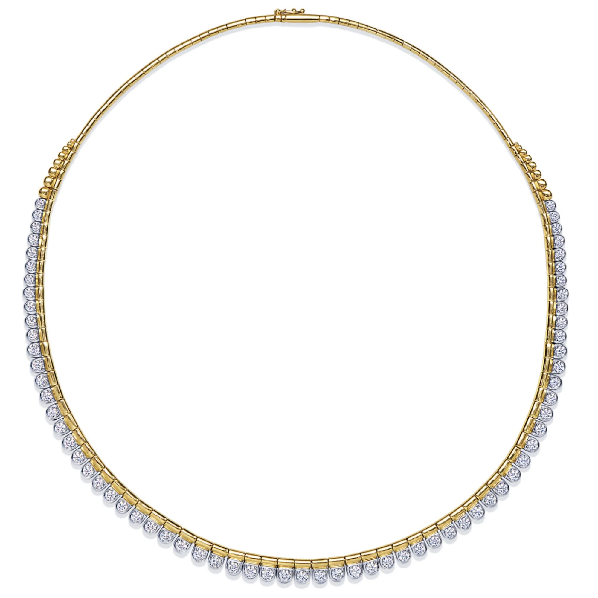 Sirena Fringe Diamond Necklace - Image 2