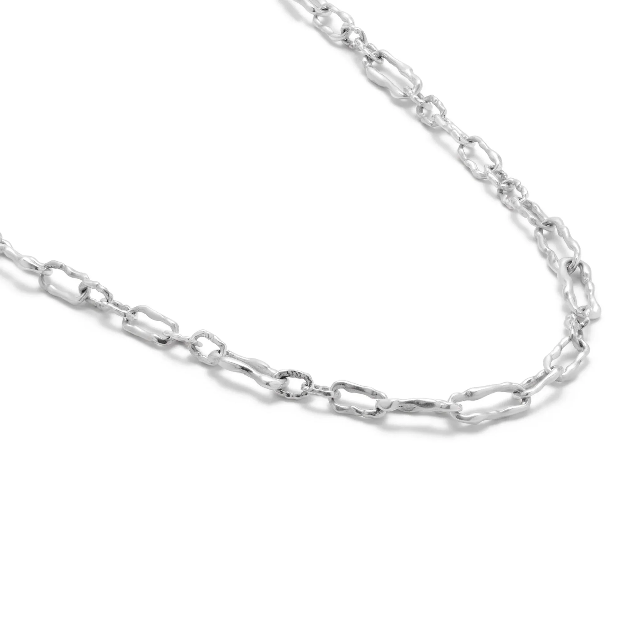 Small Dryp Sterling Silver Necklace - Image 3