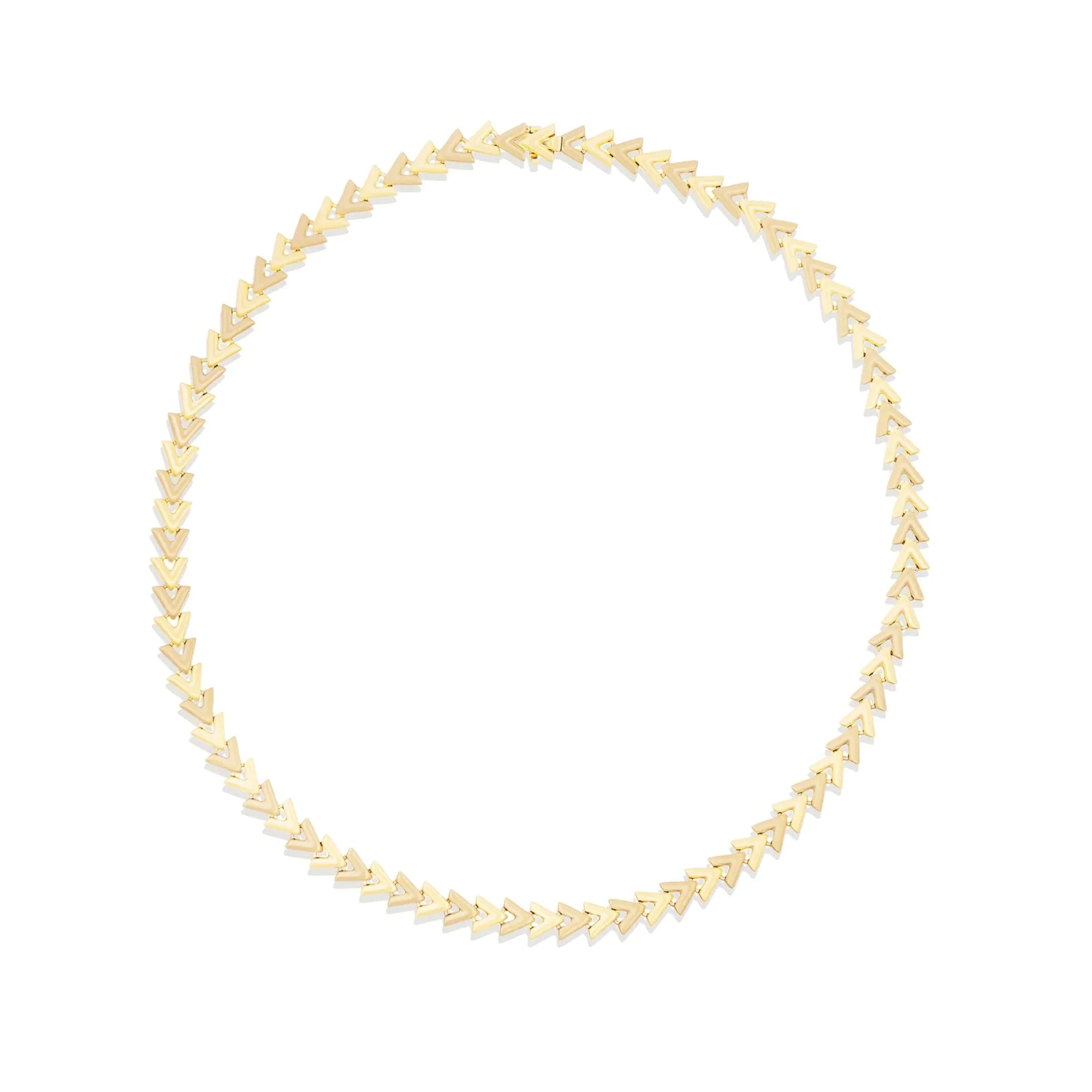 Spark Chevron Link Necklace - Image 3