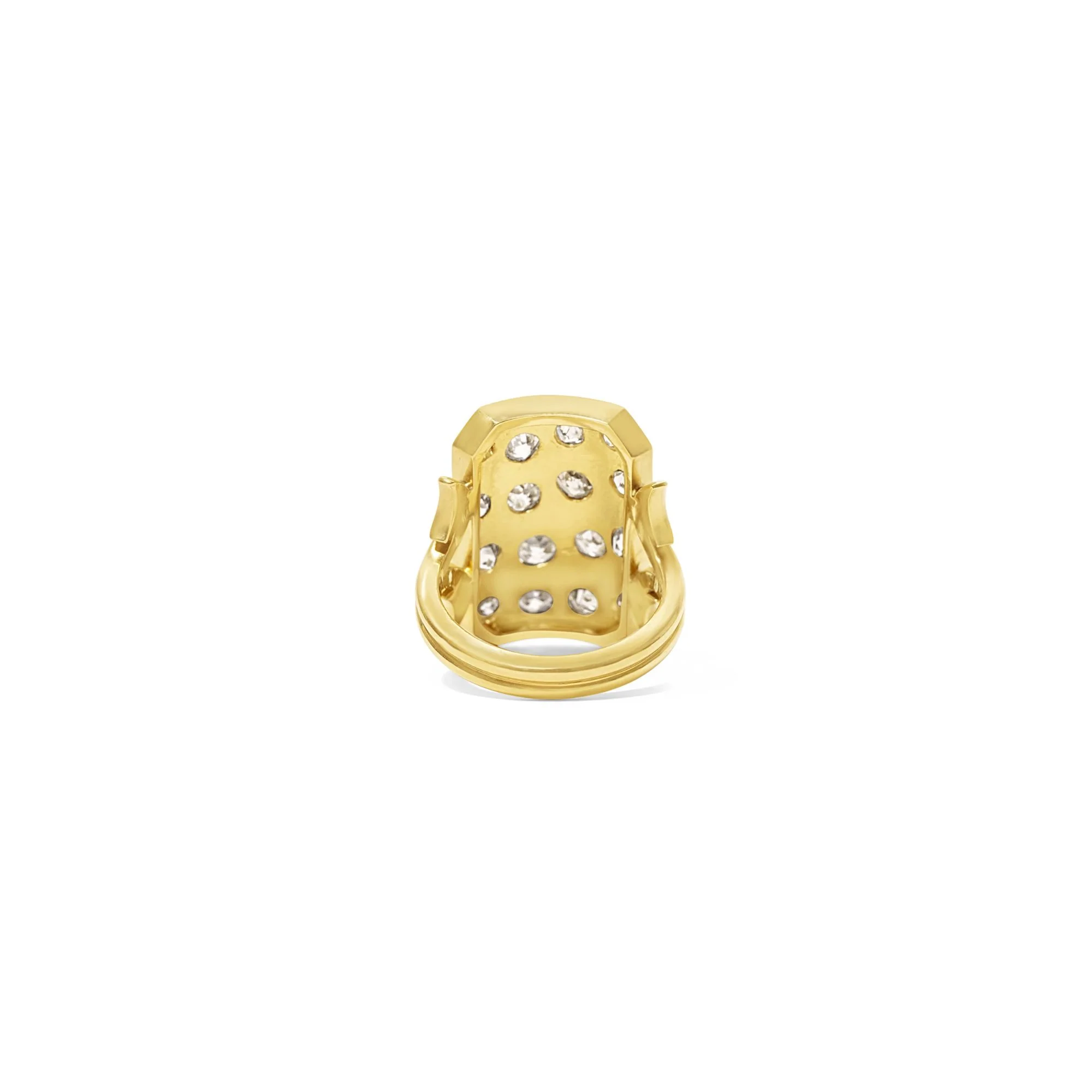 Ten Table Old European Cut Diamond Twinkle Ring - Image 3