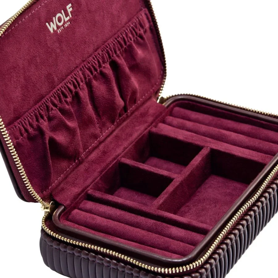 The Bella Zip Case in Bordeaux - Image 3