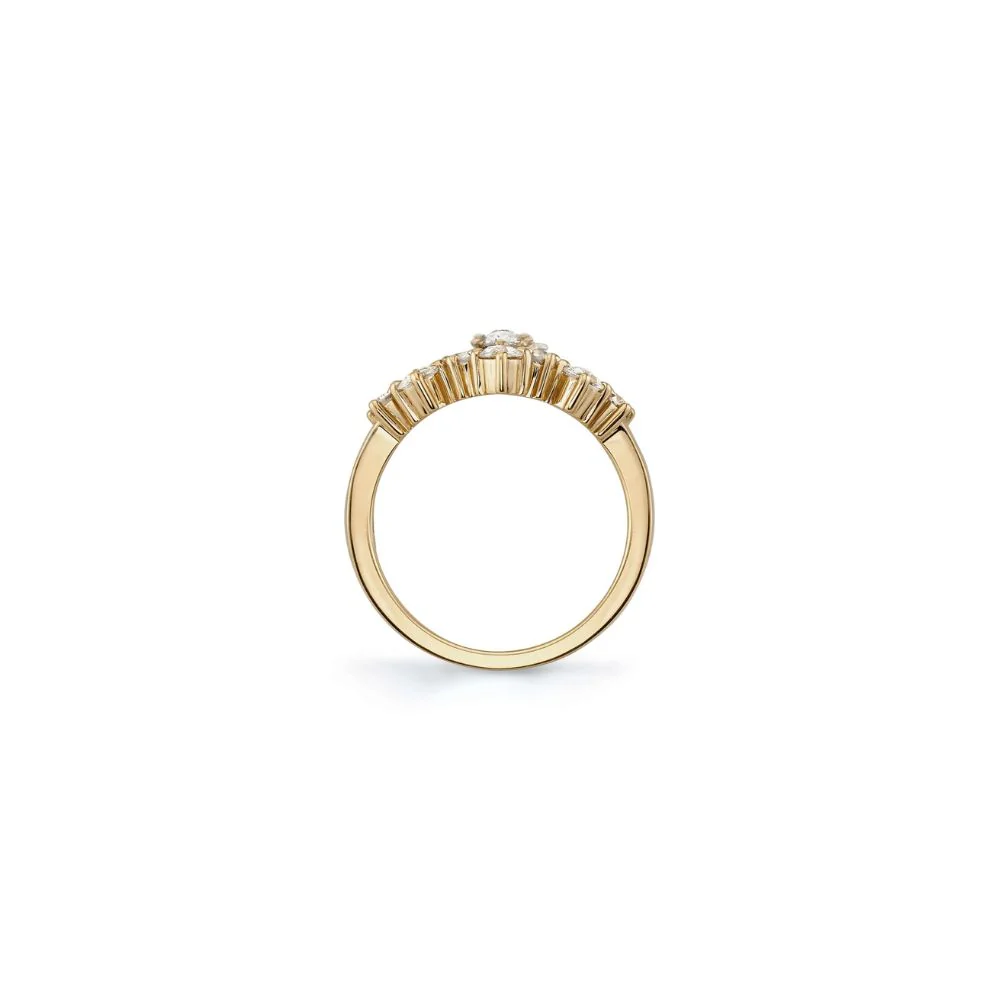 The Brooke Diamond Contour Ring - Image 4