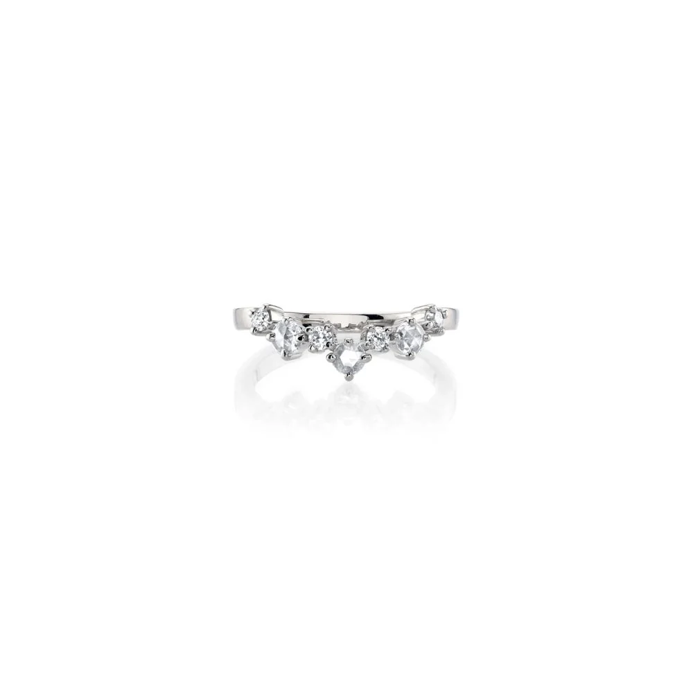 The Brooke Diamond Contour Ring - Image 5