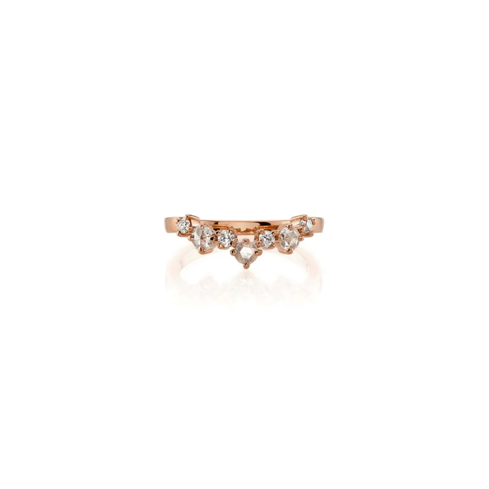 The Brooke Diamond Contour Ring - Image 8