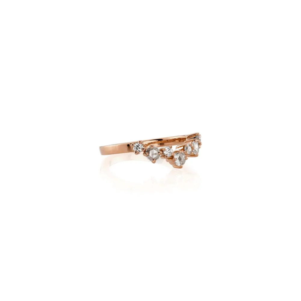 The Brooke Diamond Contour Ring - Image 9