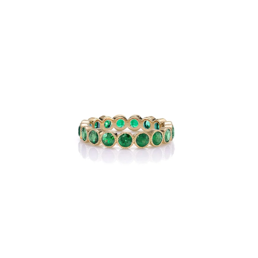 The Gabby Gemstone Eternity Ring - Image 3
