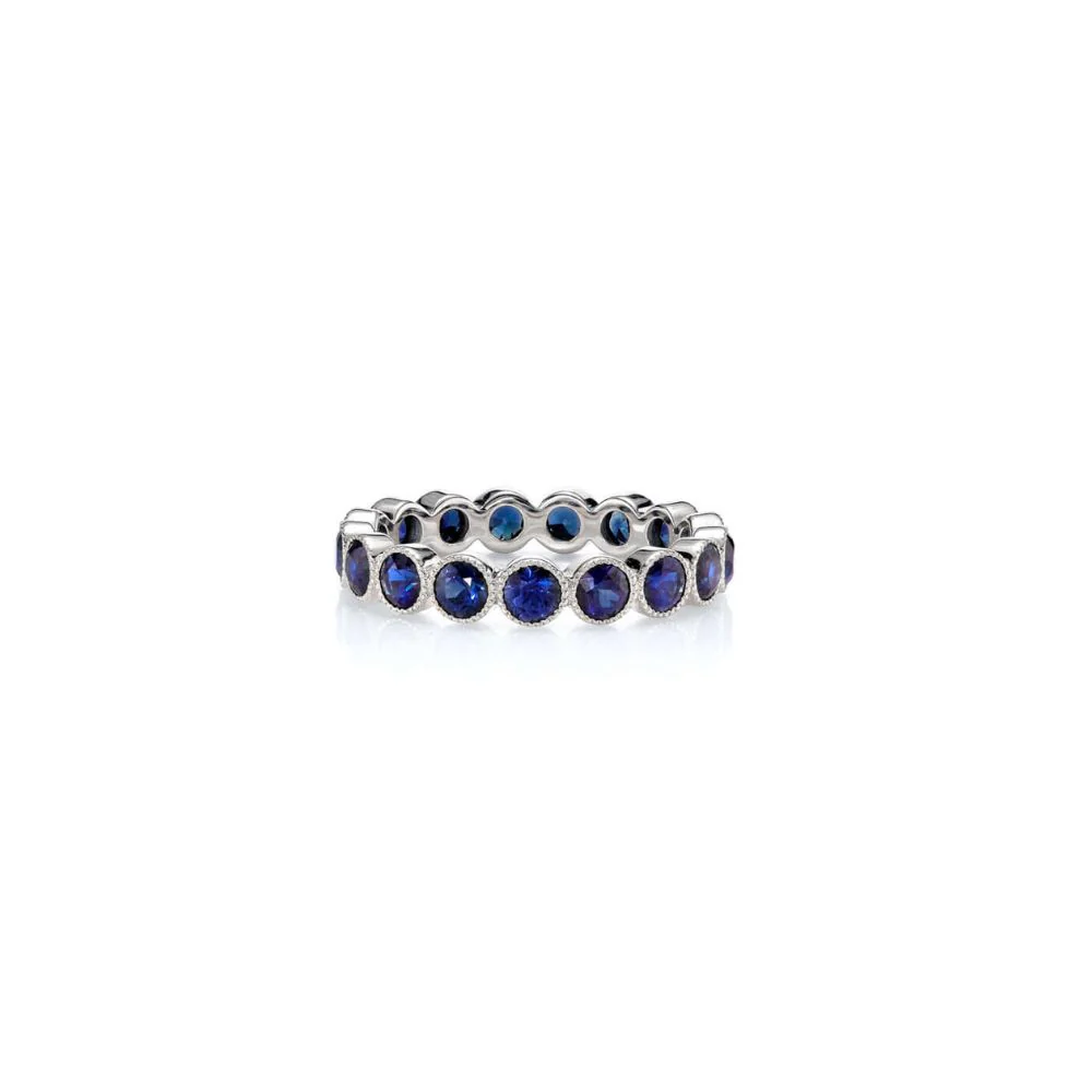 The Gabby Gemstone Eternity Ring - Image 6