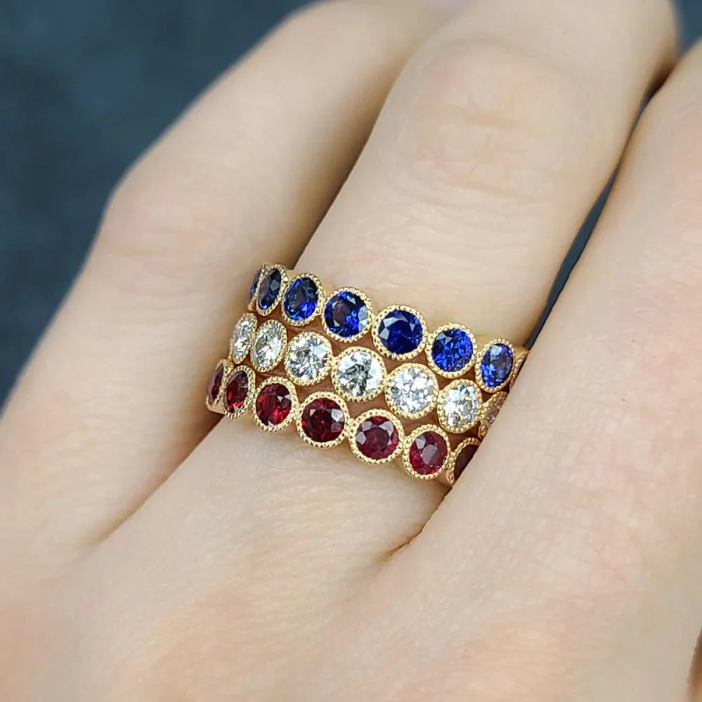 The Gabby Diamond Eternity Ring - Image 8