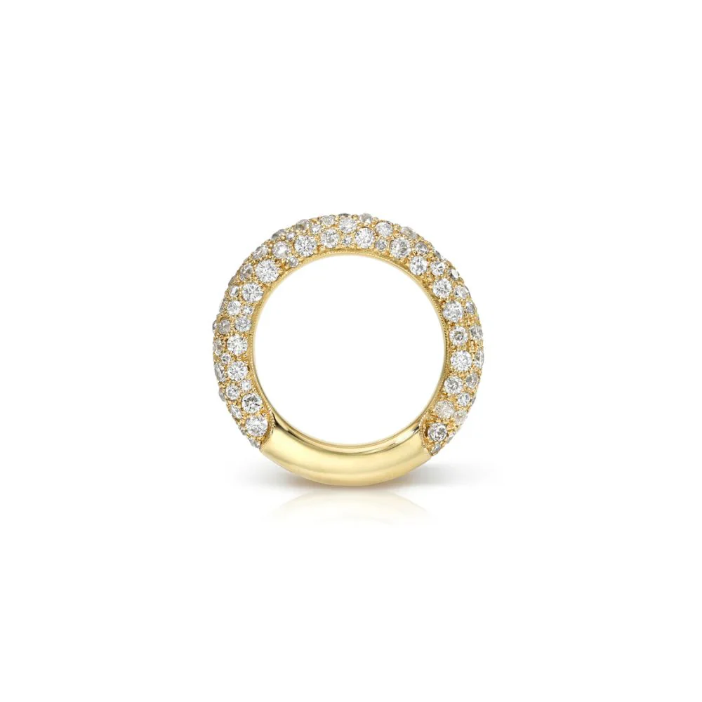 The Leda Cobblestone Diamond Ring - Image 2