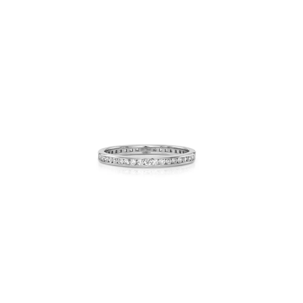 The Madison Channel Set Eternity Ring - Image 3