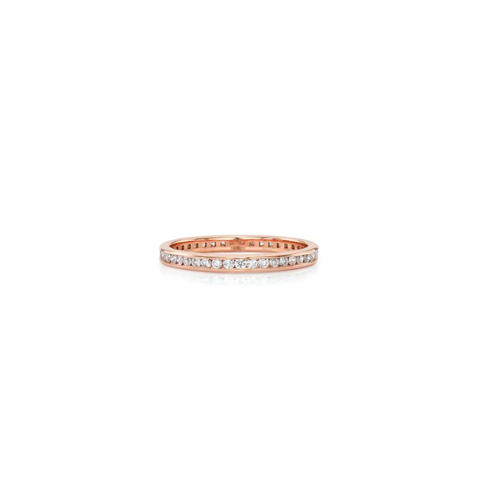 The Madison Channel Set Eternity Ring - Image 4
