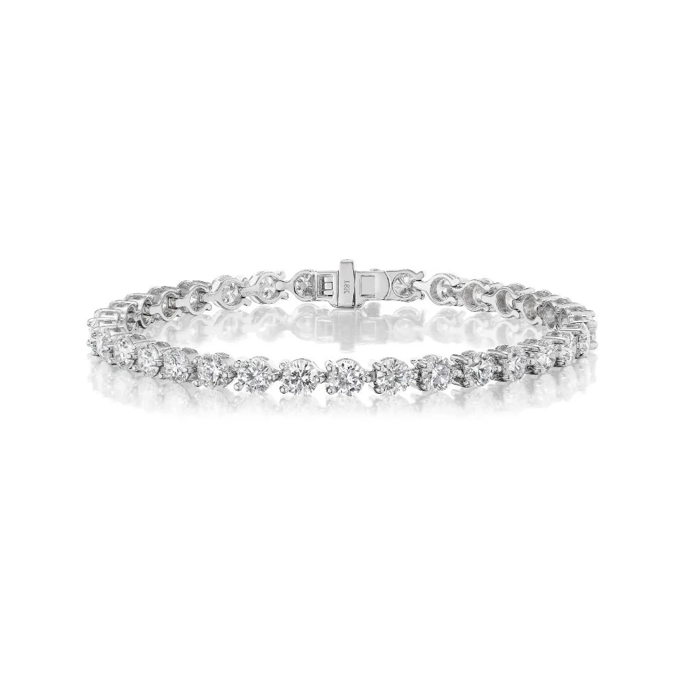 The Martini Diamond Tennis Bracelet - Image 3