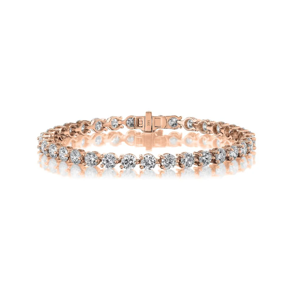 The Martini Diamond Tennis Bracelet - Image 4