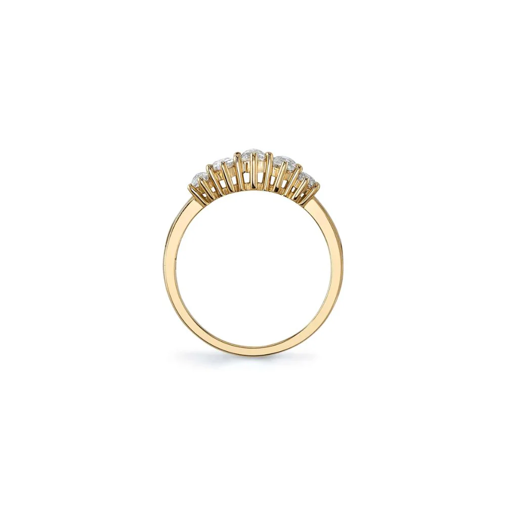 The Quincy Five Stone Diamond Ring - Image 3